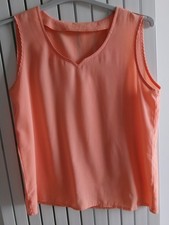 haut sans manche femme taille M saumon