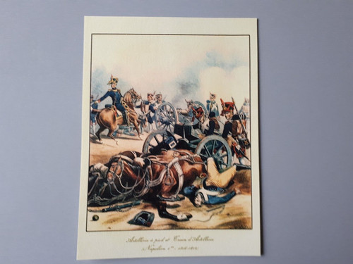 Affiche artillerie à pied - à,