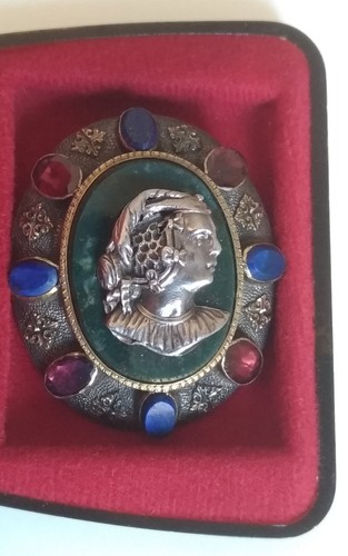 Ancienne broche argent - en,