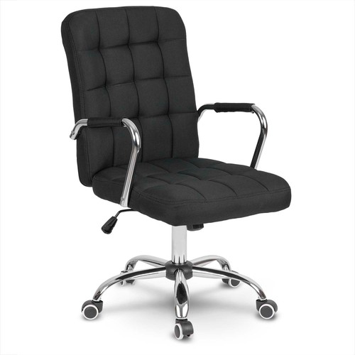 Chaise bureau tissu - chaise,