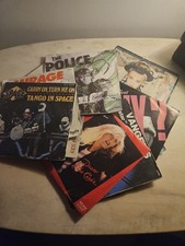 Lot 15 vinyles 45 tours vintage années 80 ABBA Police Kim Wilde Sabrina