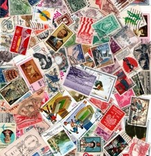 Gros lot timbres monde - lot,