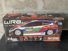 RC vintage Thermique HPI Racing Ford Fiesta Abu Dhabi Hirvonen 4WD 1/8