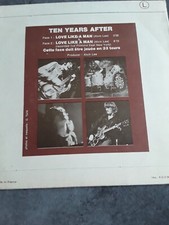 45T TEN YEARS AFTER " LOVE LIKE A MAN " (FACE 2 :33 TOURS)1970 DERAM DM 299B