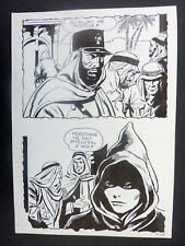 GIOLITTI (Elvifrance) Amours interdites planche originale 32-47 (E2-064)