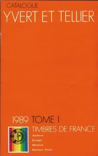 Catalogue yvert tellier - yvert, et