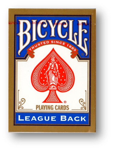 League back bicycle à jouer - back,