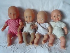 LOT 4 POUPONS  COROLLE  et BERCHET 20 CM