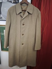 Italian Canali Wool & Cashmer Men's Oversized Coat Size EU48( M ) Made In Italy 