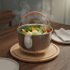 Panier Vapeur Acier Inoxydable