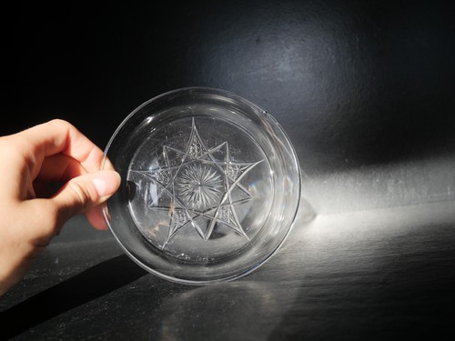 Rare assiette cristal - 1,