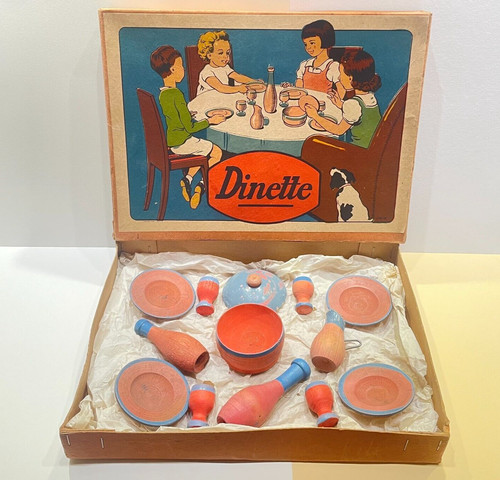 Jouet ancien coffret dinette - ancien,