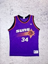 Champion Charles Barkley Phoenix Suns Away NBA Vintage Very rare