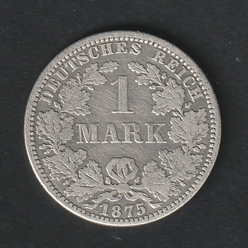 Mark argent allemagne 1875 - 1,