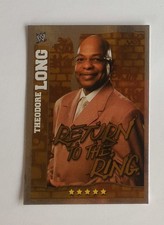 CARTE CATCH -TOPPS / SLAM - ATTAX  MAYHEM  2010 RETURN TO THE RING/THEODORE LONG