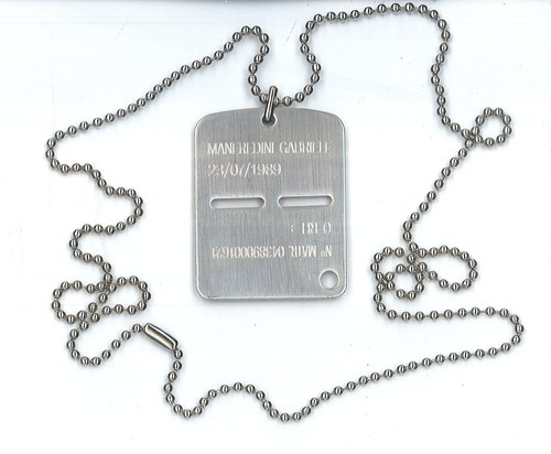 Plaque militaire italienne - militaire,
