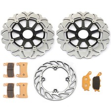 Disques et Plaquettes de frein Avant Arrière pr Honda CBR 900 RR Fireblade 98 99