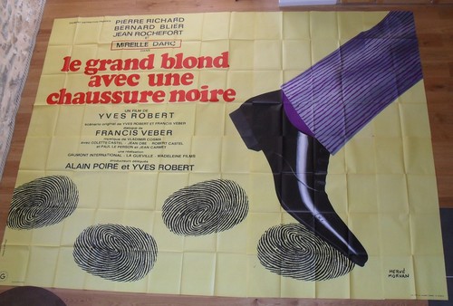 Grand blond affiche cinema - grand,