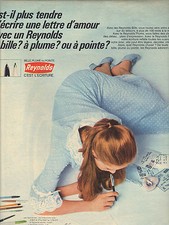PUBLICITE  1968    REYNOLDS