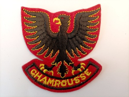 écusson chamrousse en - ,
