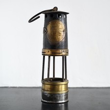 Ancienne Lampe mineur Hailwood & Ackroyd Ltd Type 1