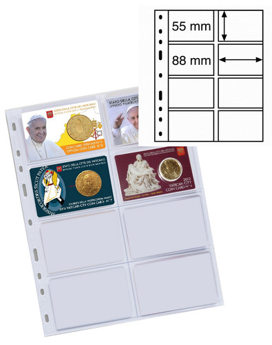 Feuilles optima pour coin card - optima,
