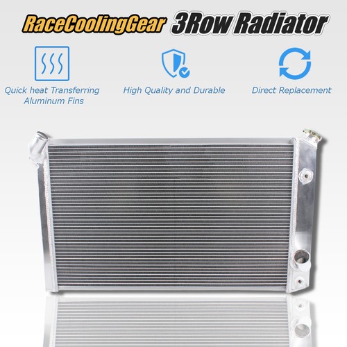 Row aluminum radiator fit - row,
