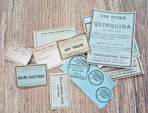 Lot étiquettes - lot,