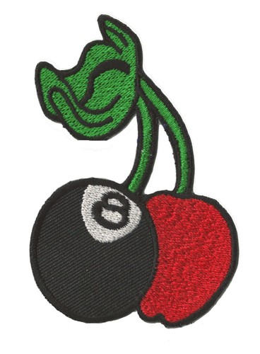 Ecusson patche cerise billiard