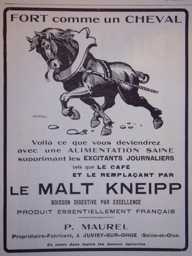 Publicité avec malt kneipp - publicitÉ, le