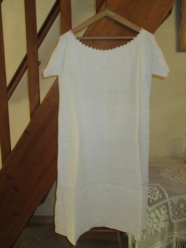 Chemise ancienne lin - en,