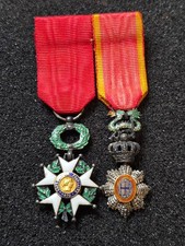 Medailles miniatures : Portée de médaille - LEGION HONNEUR DRAGON ANNAM