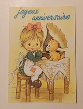 carte postale Joyeux anniversaire 
