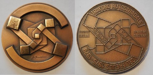Médaille tunnel autoroutier - médaille,