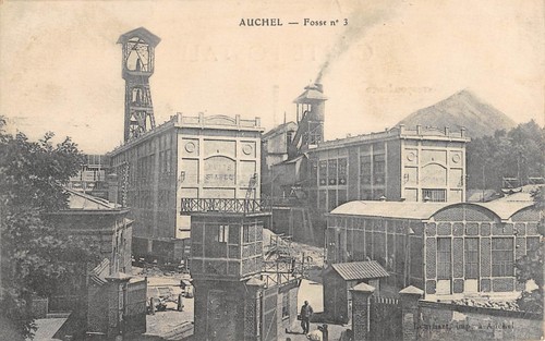 Cpa auchel fosse n 3 - auchel,