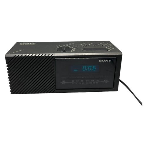 Radio réveil numérique - radio-réveil, sony