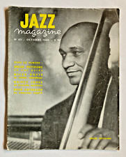 JAZZ  MAGAZINE 63 oct 1960 Miles Davis O. Pettiford Quincy Jones René Urtreger