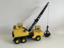 Jouet En Tole Camion Pelle Grue Nylint Toys Michigan 2201 USA Avec Godet Vintage