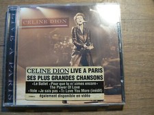 .. CD Céline Dion Live A