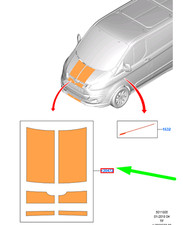 FORD Kit d'autocollants
