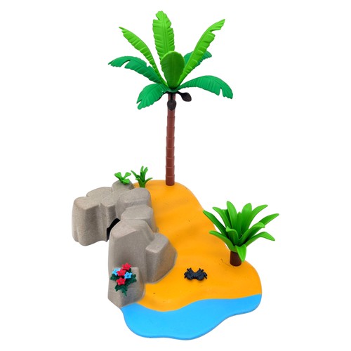 Playmobil base avec plage