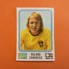 Panini Munchen 74. Roland Sandberg #282, Suède. Récup. Très bon état