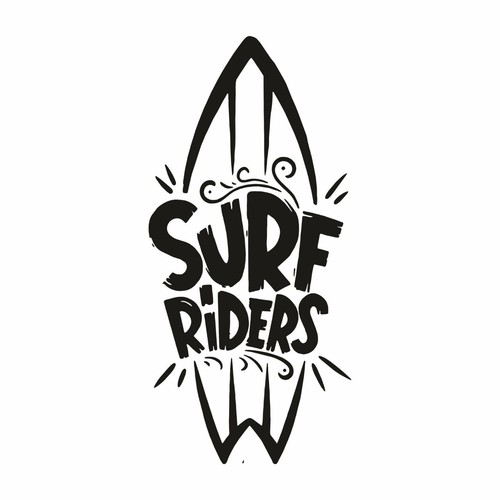 Surf autocollant camping car - surf, autocollant,