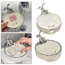 Porte-savon avec récipient de