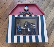 Cadre Bois Art Cirque Clown Cheval Fête Foraine Vintage