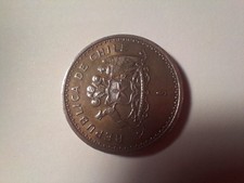 Piece Chilienne 1985 100 Pesos