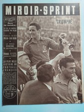 Miroir Sprint n°458 du 21/03/1955; France-Espagne/ Paris-Nice/ Milan-San Remo