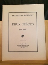 Alexandre Tansman Deux pièces