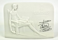 Lladro Collectors Society Plaque Figurine De Don Quichotte À 1985 R762