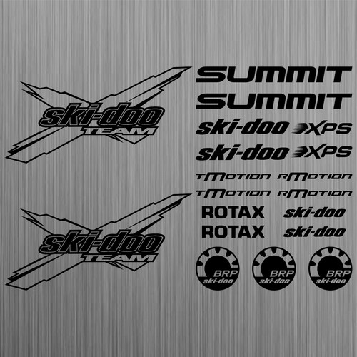 Skidoo summit team autocollant - summit,